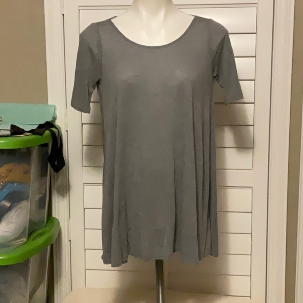Solemio Gray Relaxed Short Sleeve T-Shirt